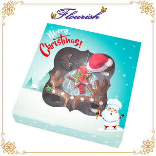 Scatola portaoggetti copricapo per bambine di Natale