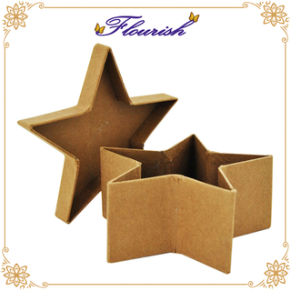 Scatola rigida per confezioni di caramelle per regali di compleanno in carta kraft rigida