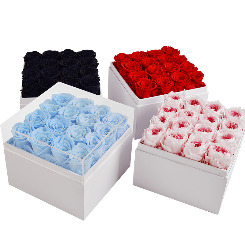 Scatola di cartone per fiori di imballaggio di carta di cartone all'ingrosso del produttore della Cina
