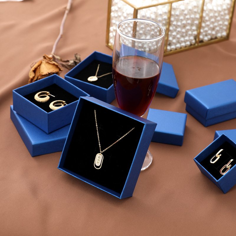 Confezione regalo di gioielli di lusso con stampa logo personalizzato all'ingrosso in Cina