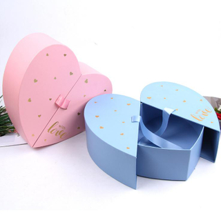 Confezione regalo di fiori di carta di cartone all'ingrosso per l'imballaggio di rose